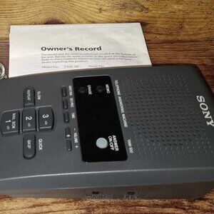 Vintage New Sony TAM-100 Telephone Answering Machine